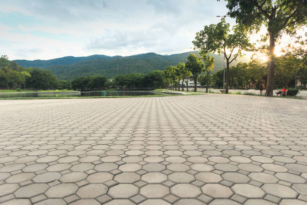 Residential Paver Driveway in Shrewsbury, MO